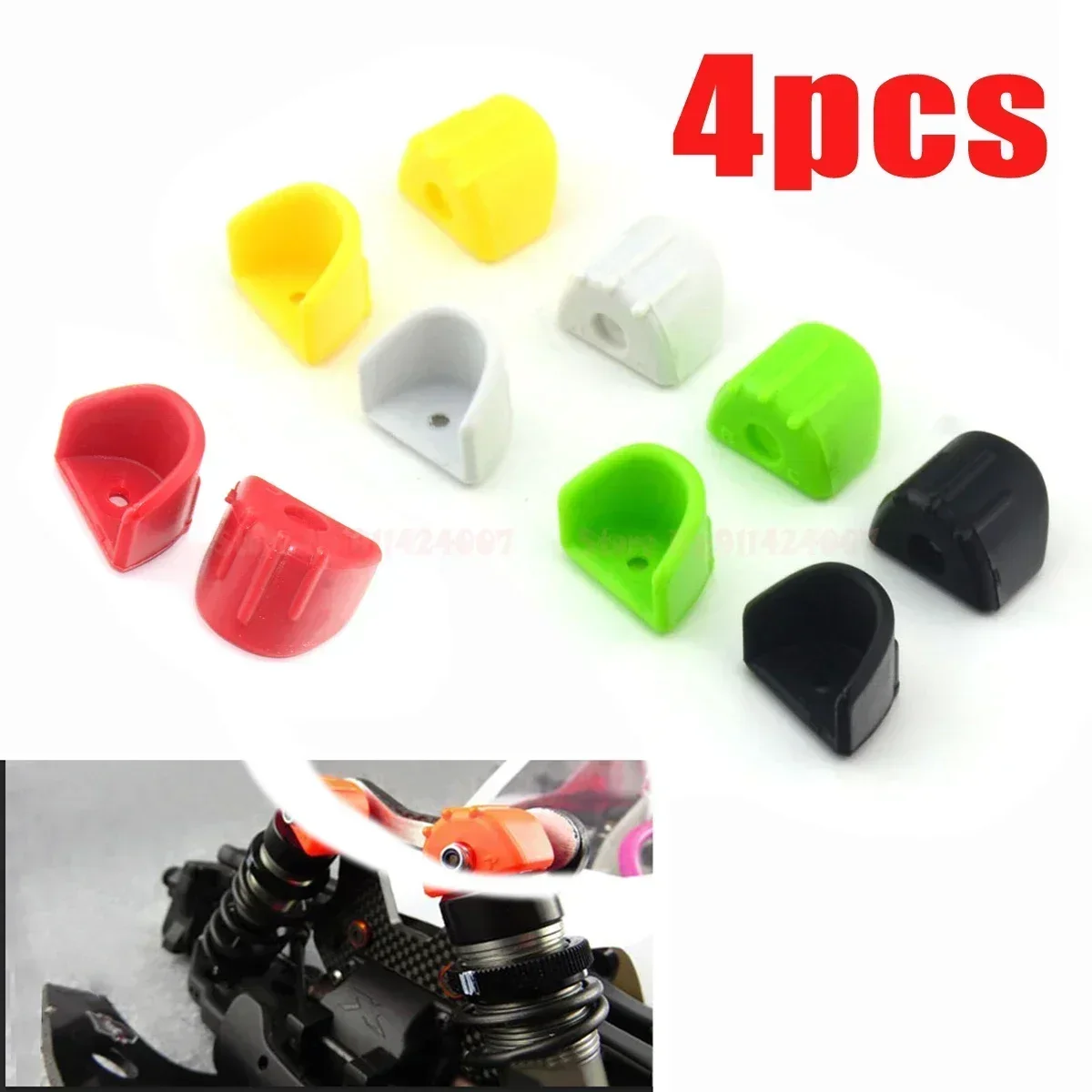 Yunshen Rc Hobby - 4 szt. Amortyzator i osłona ramy