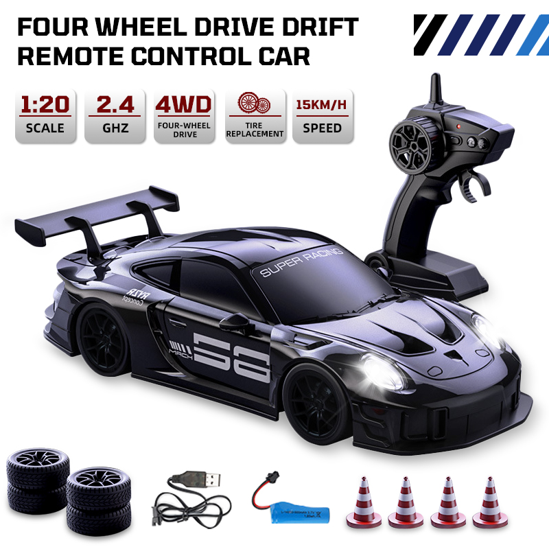 Rc Hobbyking Shop - Samochód RC 4WD 15 km/h, zdalnie