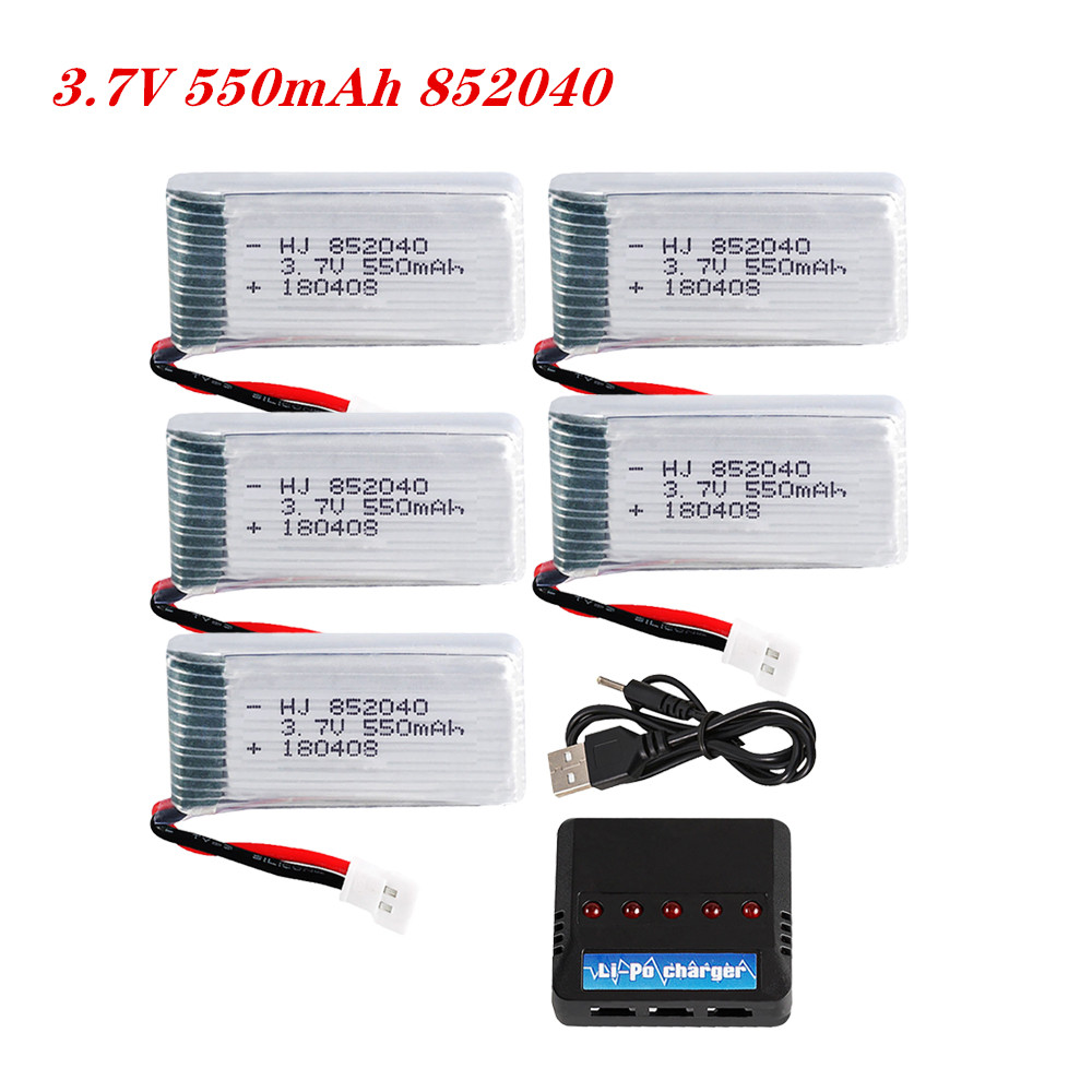 Hobby Rc Quadcopters & Multirotors - Bateria Lipo 3,7 V 550 mAh