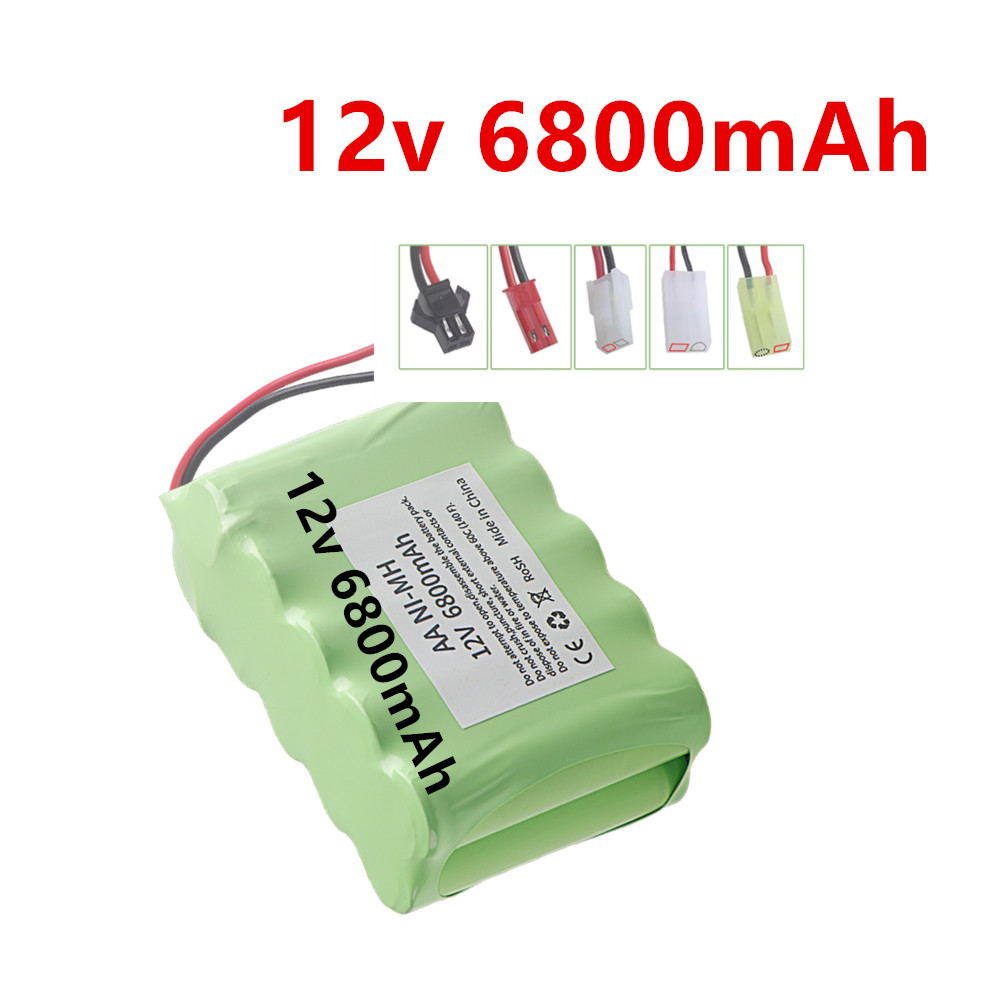 Rc Hobby Light - Akumulator 12V 6800mAh NI-MH z wtyczką