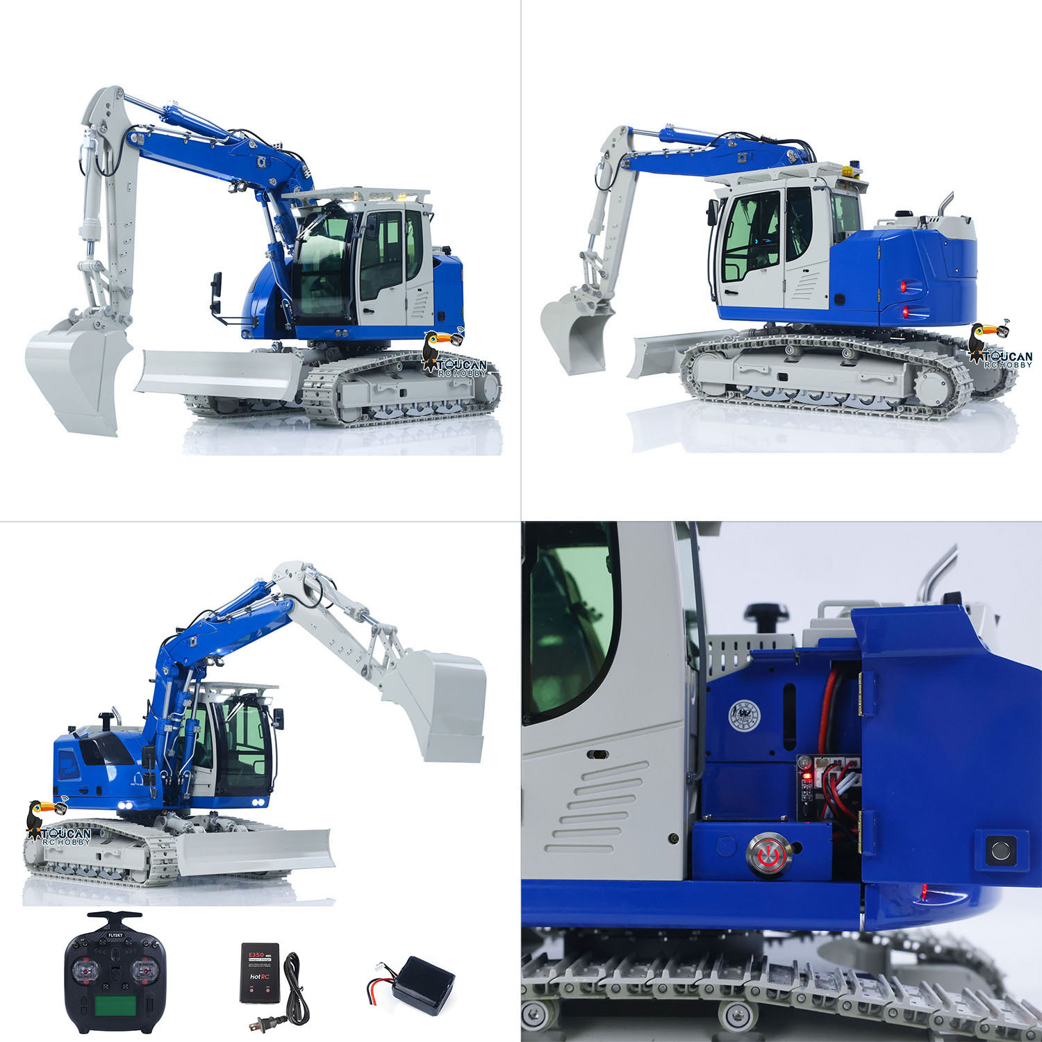 Model koparki hydraulicznej RC – Rc Hobby Light recenzja i cena