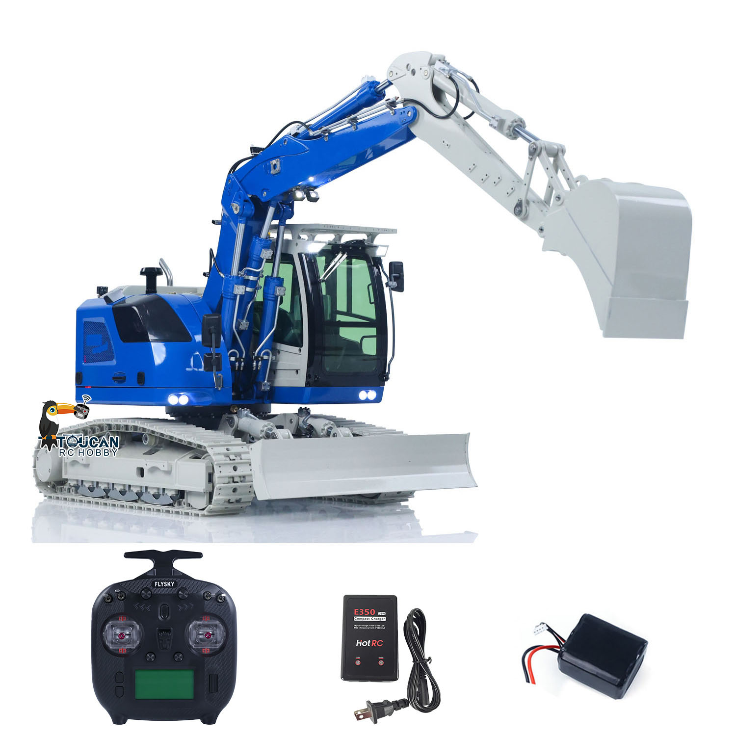 Model koparki hydraulicznej RC – Rc Hobby Light recenzja i cena