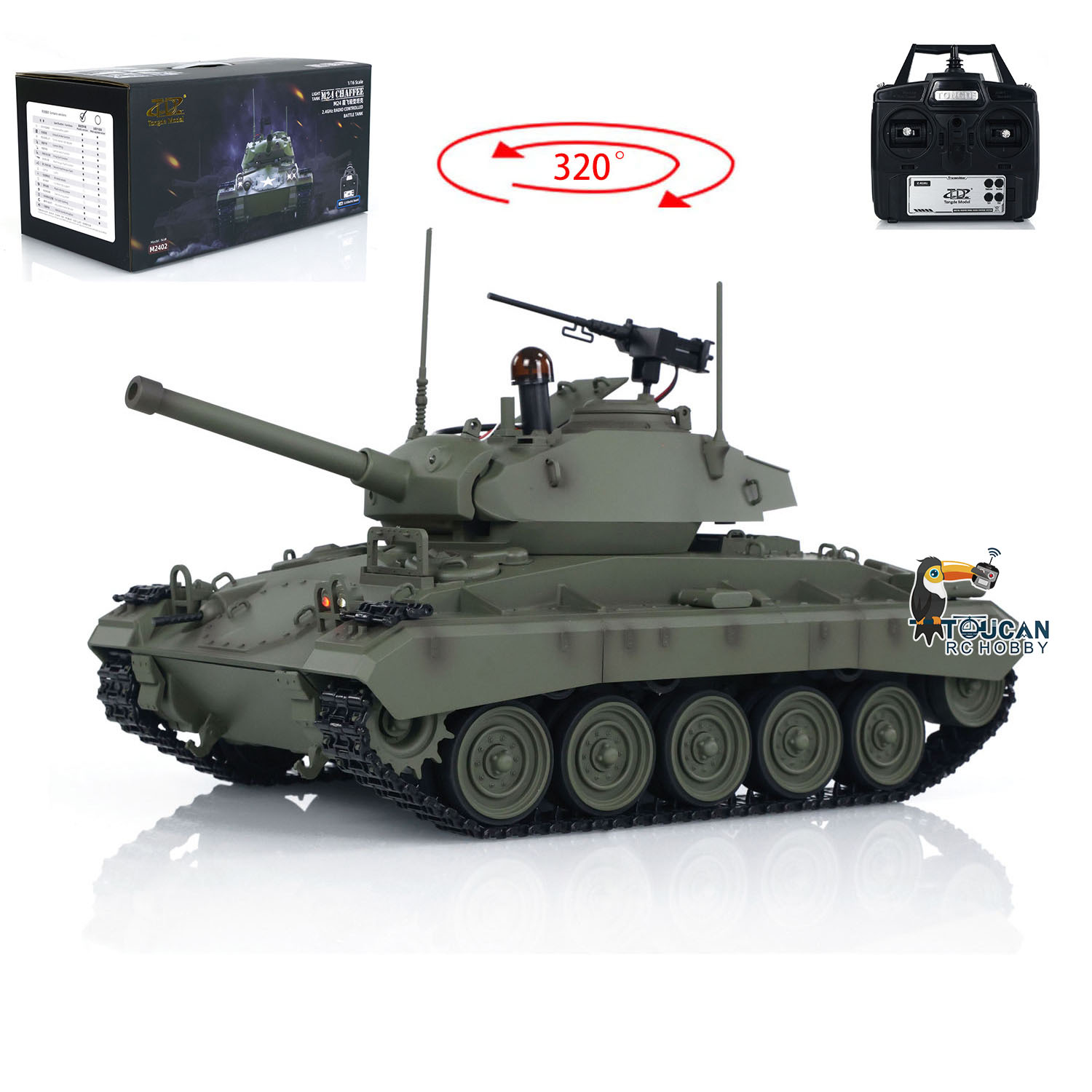 Zabawki Tongde 1/16 M24 Chaffe – Rc Hobby Light recenzja i cena