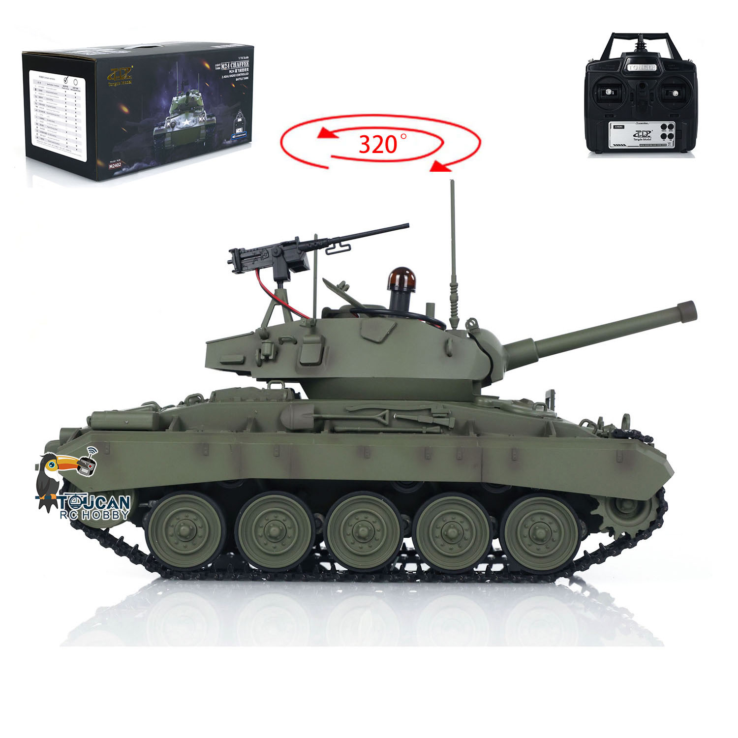 Zabawki Tongde 1/16 M24 Chaffe – Rc Hobby Light recenzja i cena